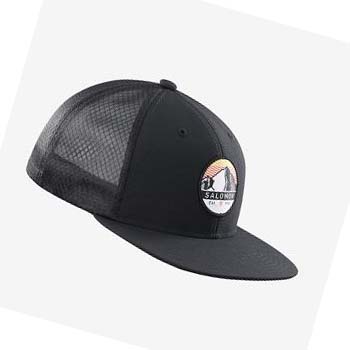 Sombreros Salomon TRUCKER Hombre Negros Negros | MX 2974OKI